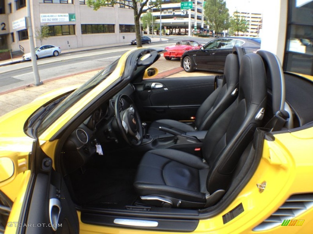 Black Interior 2005 Porsche Boxster Standard Boxster Model Photo #64261919