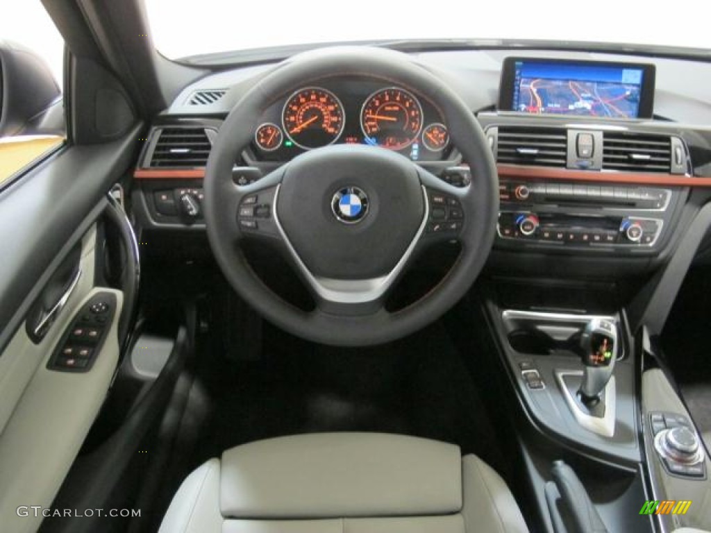 2012 3 Series 328i Sedan - Glacier Silver Metallic / Everest Grey/Black Highlight photo #7