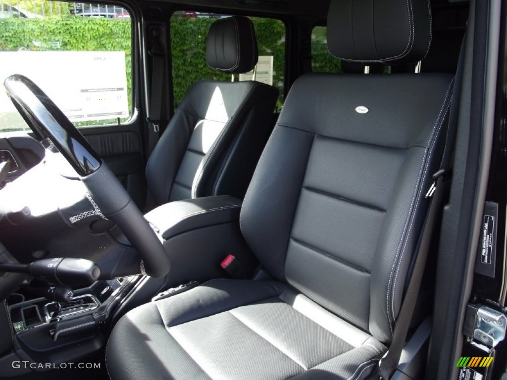Black Interior 2012 Mercedes-Benz G 550 Photo #64262243