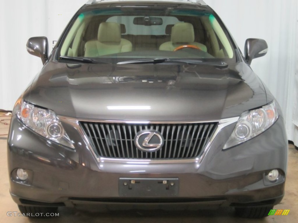 2010 RX 350 AWD - Truffle Brown Mica / Parchment/Brown Walnut photo #3