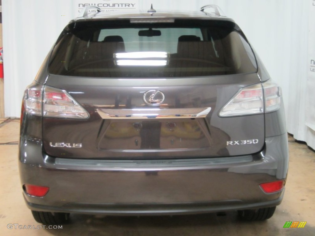 2010 RX 350 AWD - Truffle Brown Mica / Parchment/Brown Walnut photo #4
