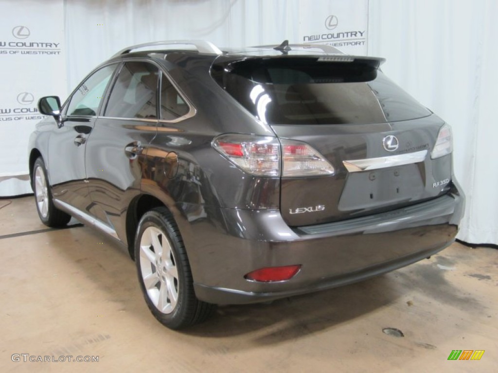 2010 RX 350 AWD - Truffle Brown Mica / Parchment/Brown Walnut photo #5