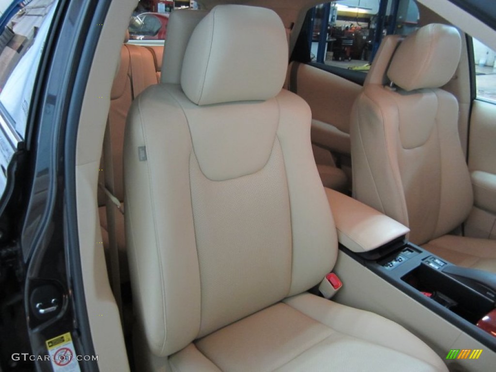 2010 RX 350 AWD - Truffle Brown Mica / Parchment/Brown Walnut photo #11