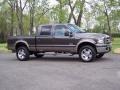 2006 Dark Stone Metallic Ford F350 Super Duty Lariat Crew Cab 4x4  photo #3