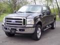 2006 Dark Stone Metallic Ford F350 Super Duty Lariat Crew Cab 4x4  photo #11