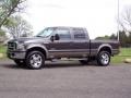 2006 Dark Stone Metallic Ford F350 Super Duty Lariat Crew Cab 4x4  photo #14