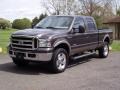 2006 Dark Stone Metallic Ford F350 Super Duty Lariat Crew Cab 4x4  photo #20