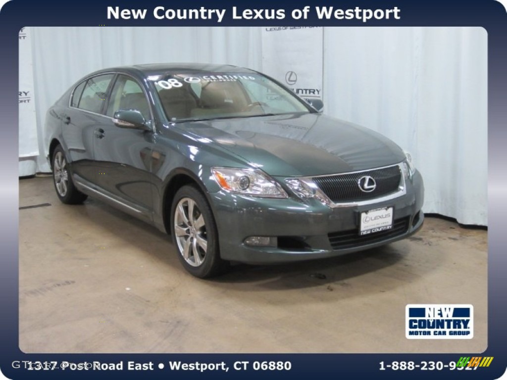 2008 GS 350 AWD - Verdegris Green Mica / Cashmere photo #1