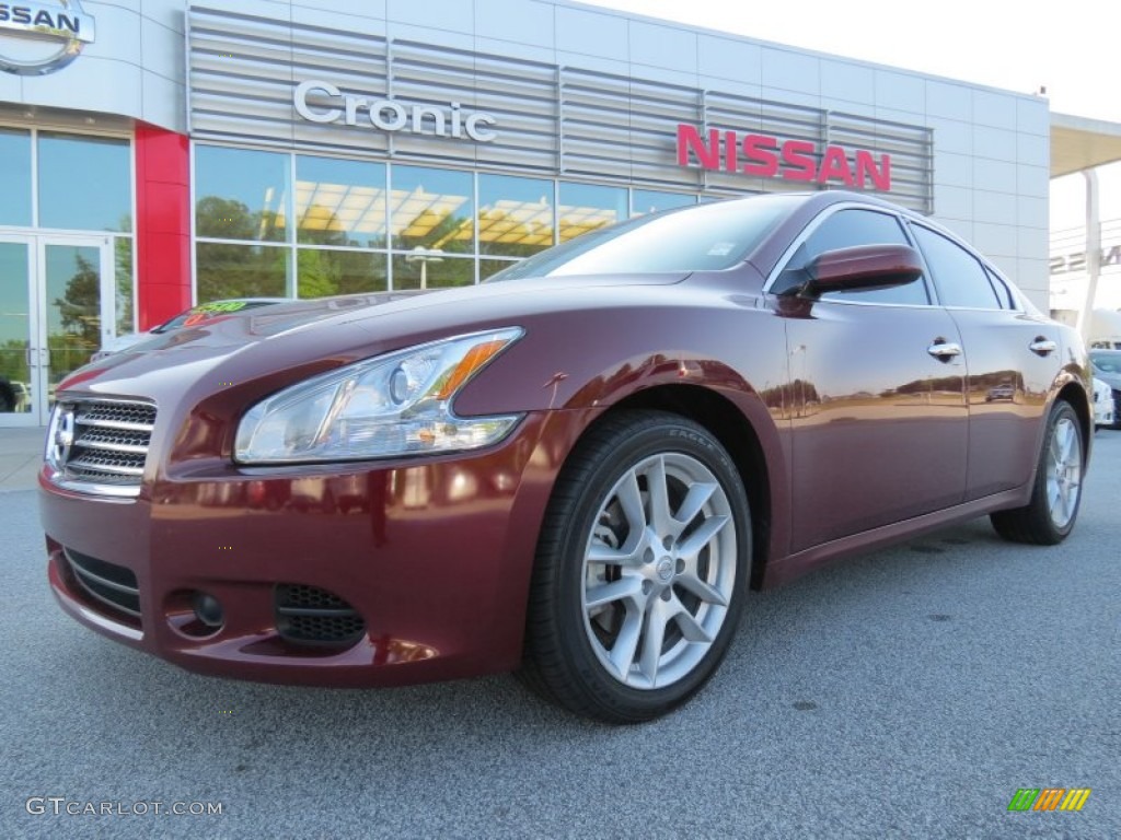 2009 Maxima 3.5 SV - Tuscan Sun Metallic / Charcoal photo #1