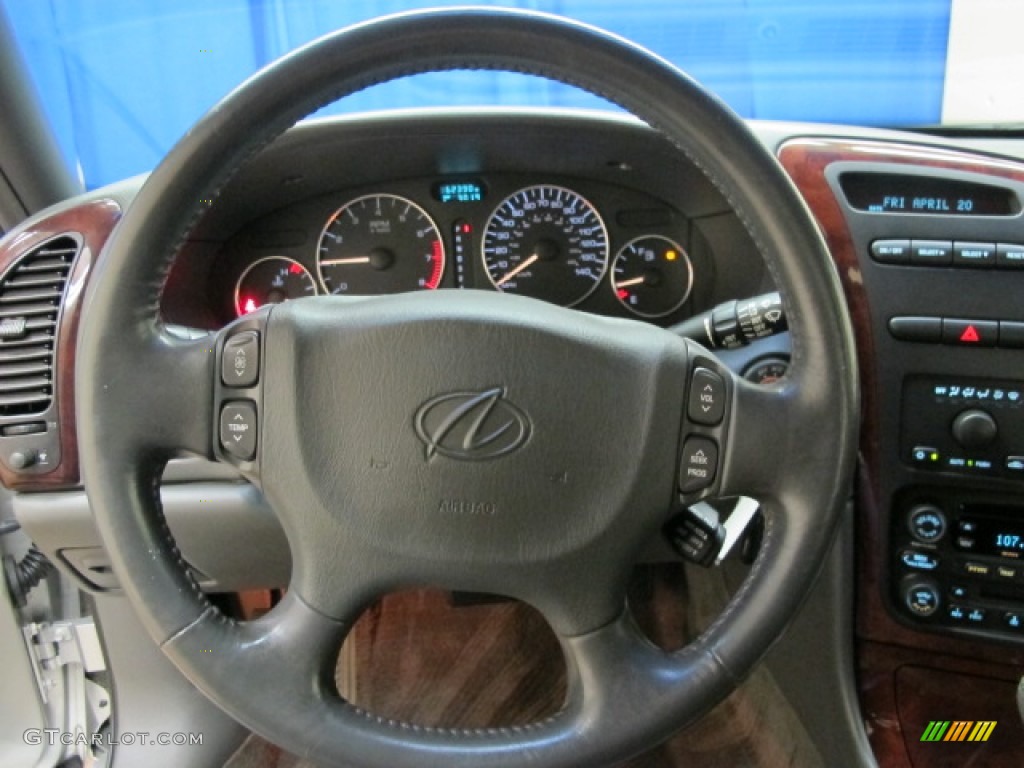 2001 Oldsmobile Aurora 3.5 Dark Gray Steering Wheel Photo #64265561