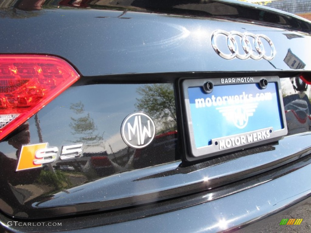 2010 S5 4.2 FSI quattro Coupe - Brilliant Black / Black Silk Nappa Leather photo #10