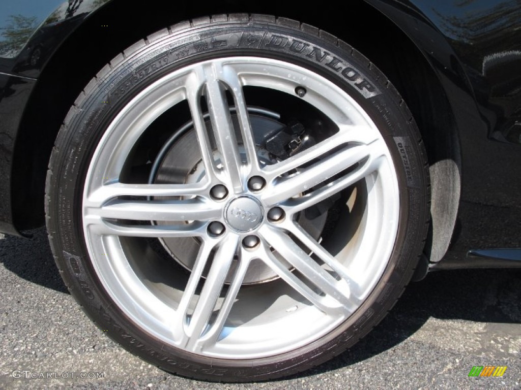 2010 S5 4.2 FSI quattro Coupe - Brilliant Black / Black Silk Nappa Leather photo #13