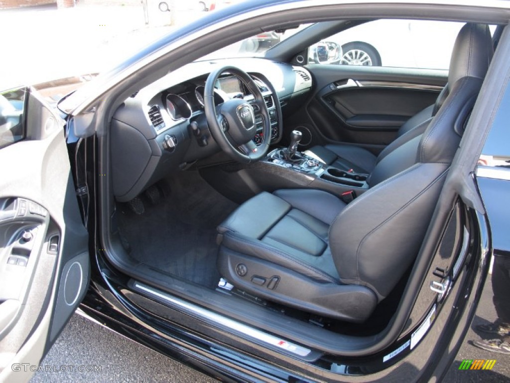 2010 S5 4.2 FSI quattro Coupe - Brilliant Black / Black Silk Nappa Leather photo #21