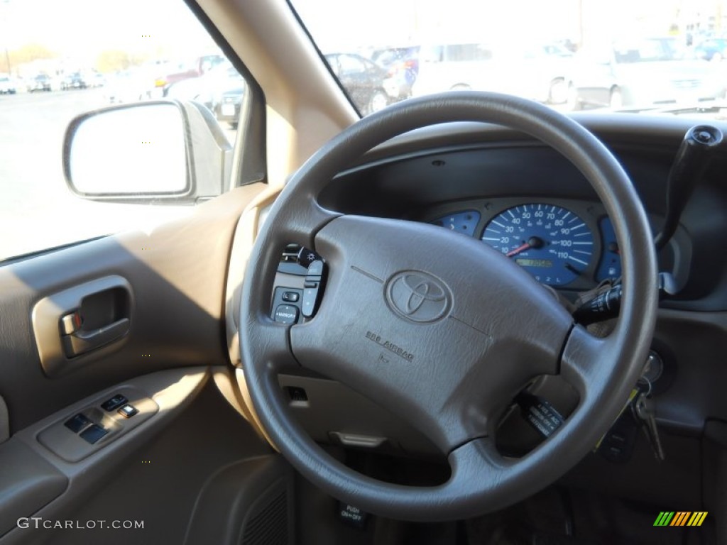 2003 Sienna CE - Vintage Red Pearl / Oak photo #4