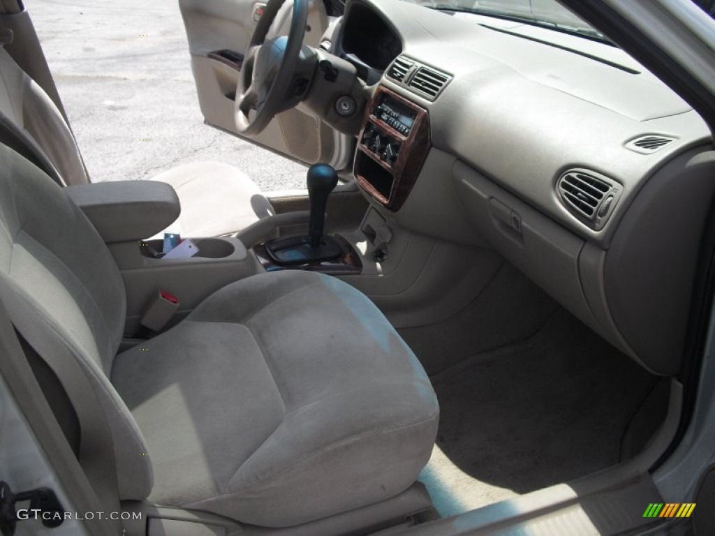 2001 Galant ES V6 - Northstar White / Tan photo #21