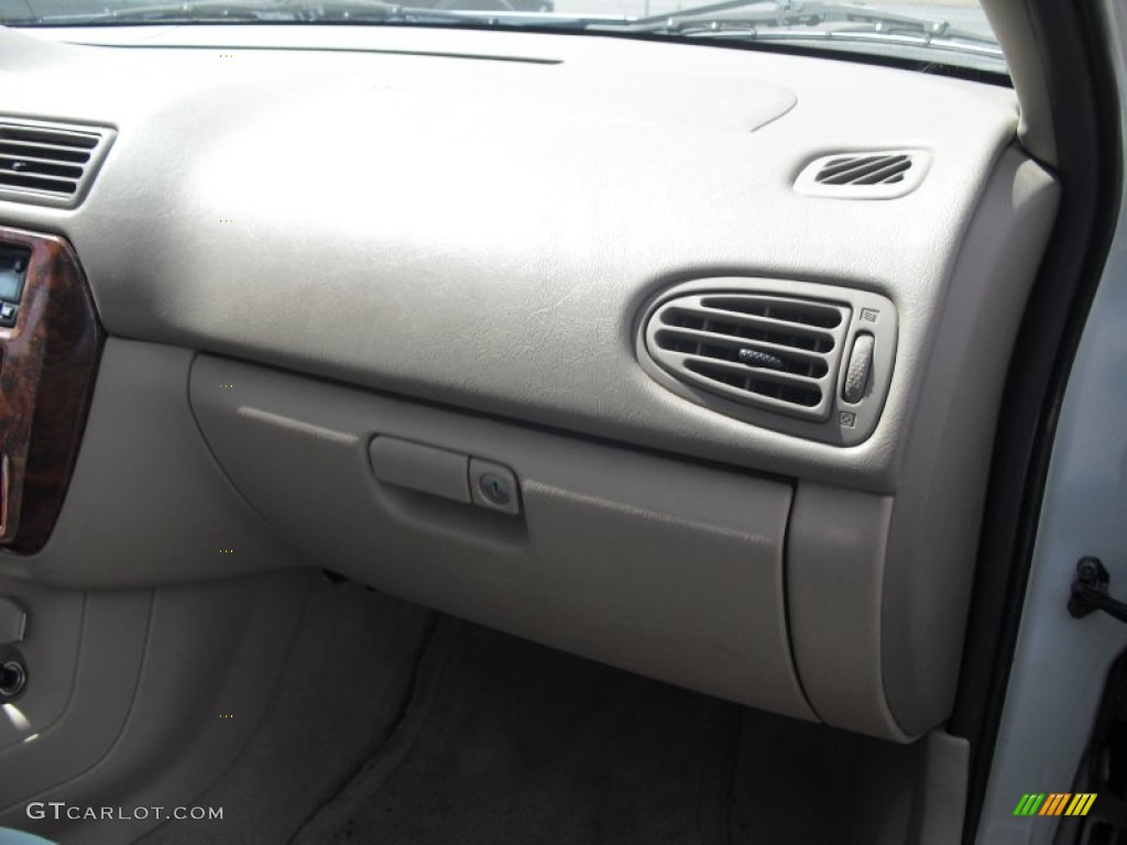 2001 Galant ES V6 - Northstar White / Tan photo #22