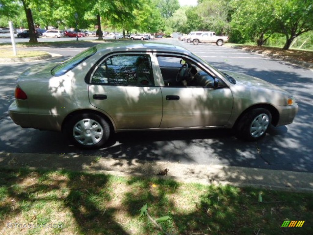 2002 Corolla LE - Sandrift Metallic / Pebble Beige photo #8