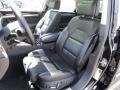 2009 Audi A8 Black Valcona Leather Interior Front Seat Photo