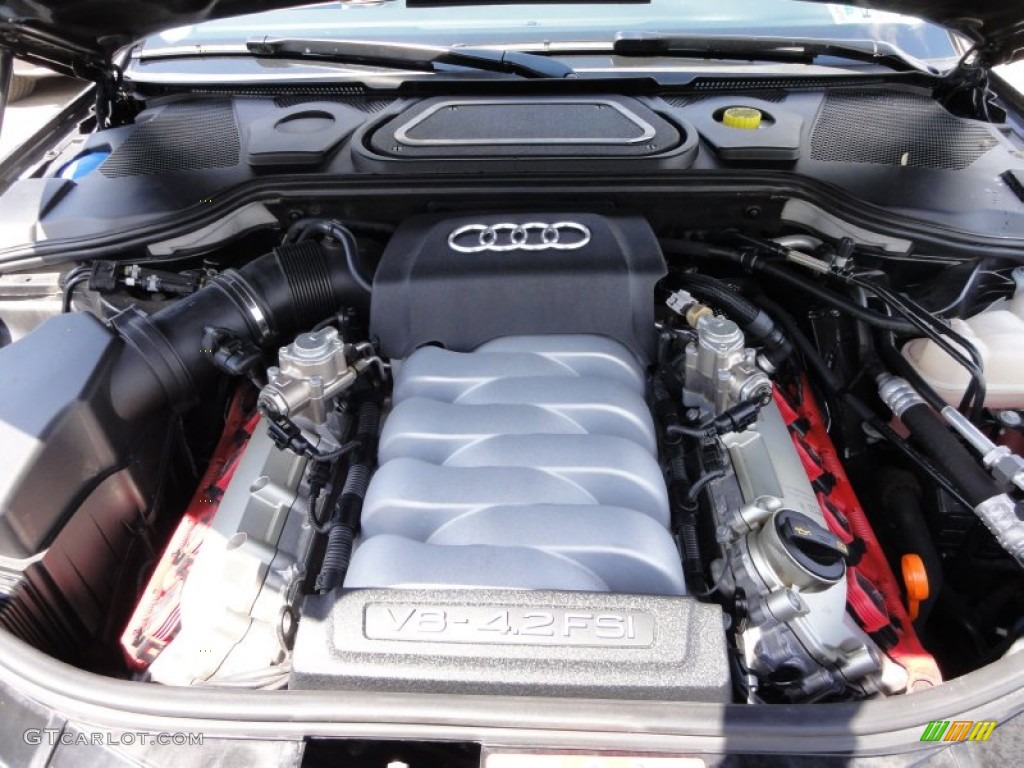 2009 Audi A8 4.2 quattro 4.2 Liter FSI DOHC 32-Valve VVT V8 Engine Photo #64270265