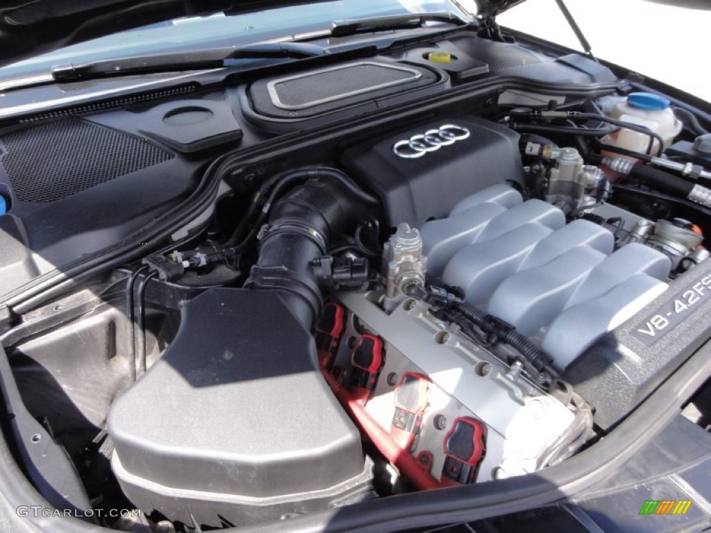2009 Audi A8 4.2 quattro 4.2 Liter FSI DOHC 32-Valve VVT V8 Engine Photo #64270285