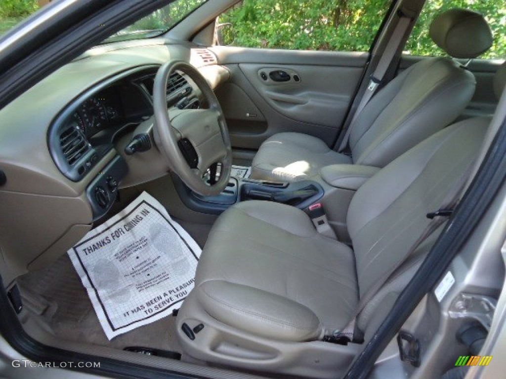 Beige Interior 1996 Ford Contour LX Photo #64270370