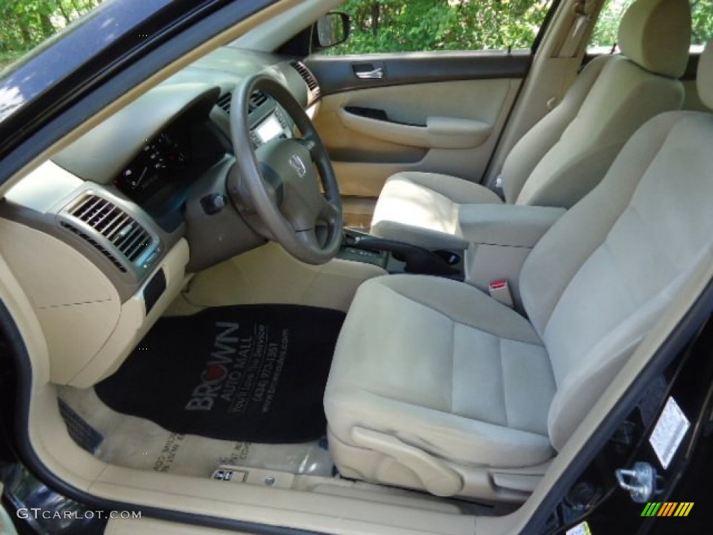 2006 Accord LX Sedan - Nighthawk Black Pearl / Black photo #9