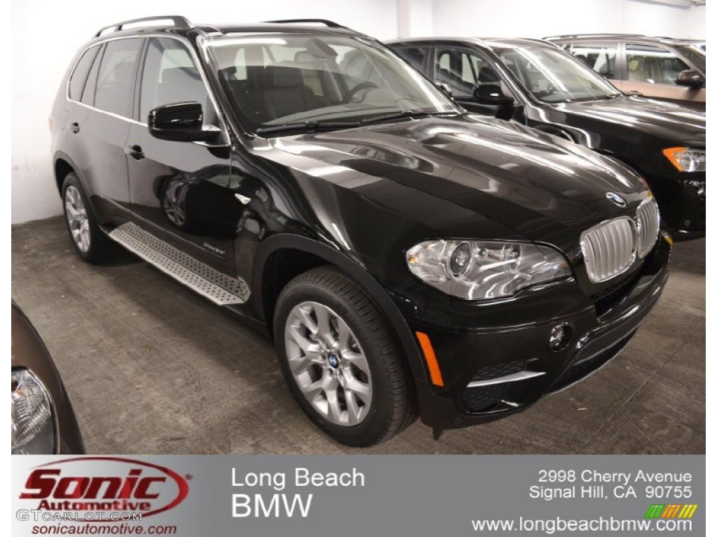 2013 X5 xDrive 35i Premium - Jet Black / Black photo #1