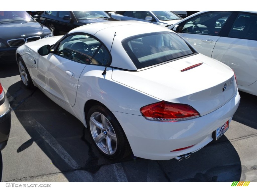 2012 Z4 sDrive28i - Alpine White / Black photo #5