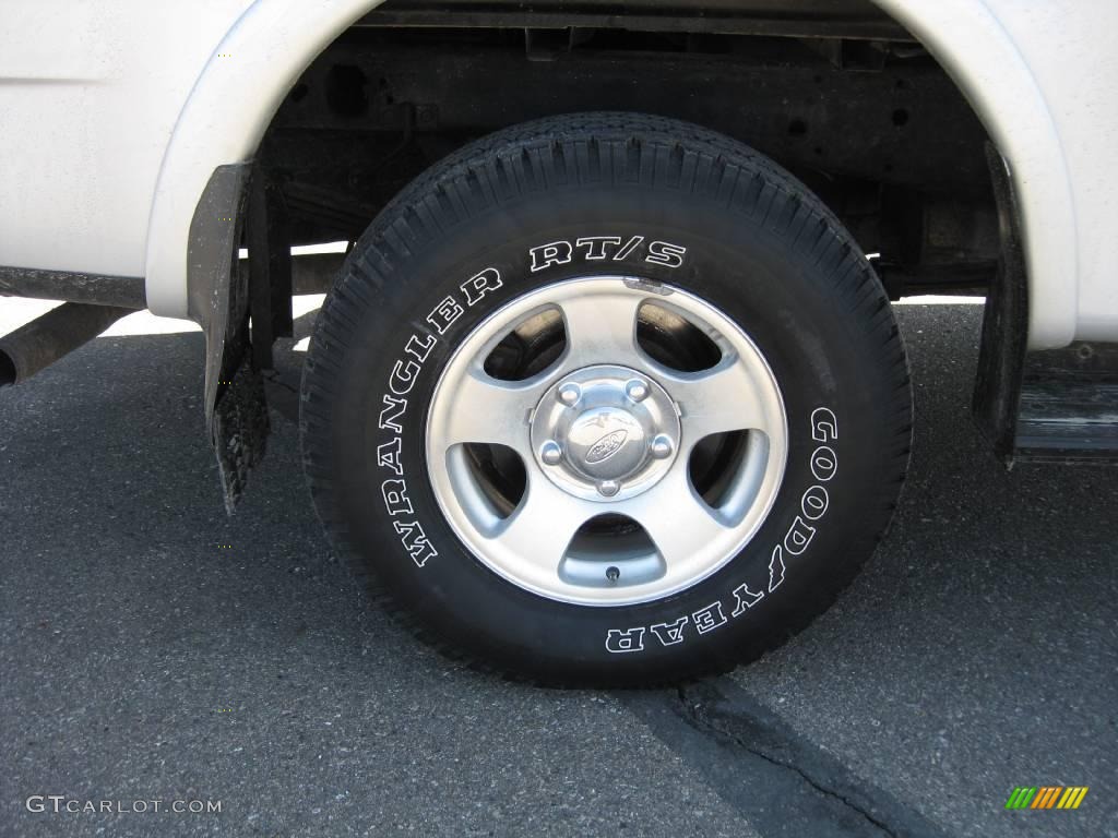 2003 F150 XLT Regular Cab 4x4 - Silver Metallic / Medium Graphite Grey photo #5