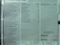 2012 Panamera 4 Window Sticker
