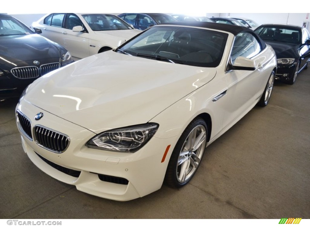 2012 6 Series 640i Convertible - Alpine White / Black Dakota Leather photo #9