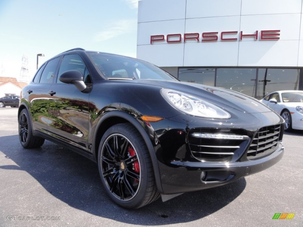 Black 2012 Porsche Cayenne Turbo Exterior Photo #64272161