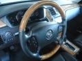 Ebony 2011 Cadillac DTS Platinum Steering Wheel