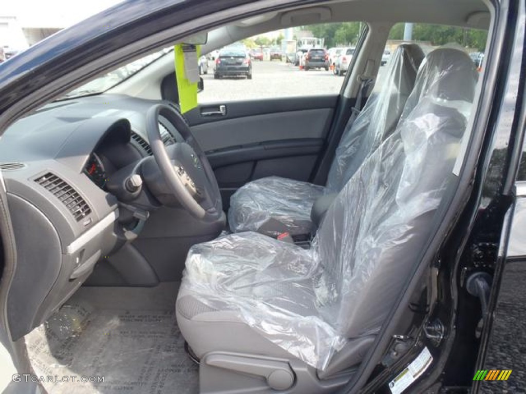 2012 Sentra 2.0 SR - Super Black / Charcoal photo #9