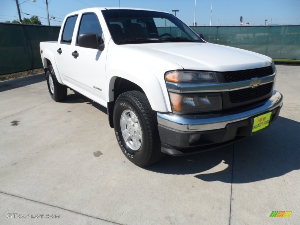 Summit White Chevrolet Colorado