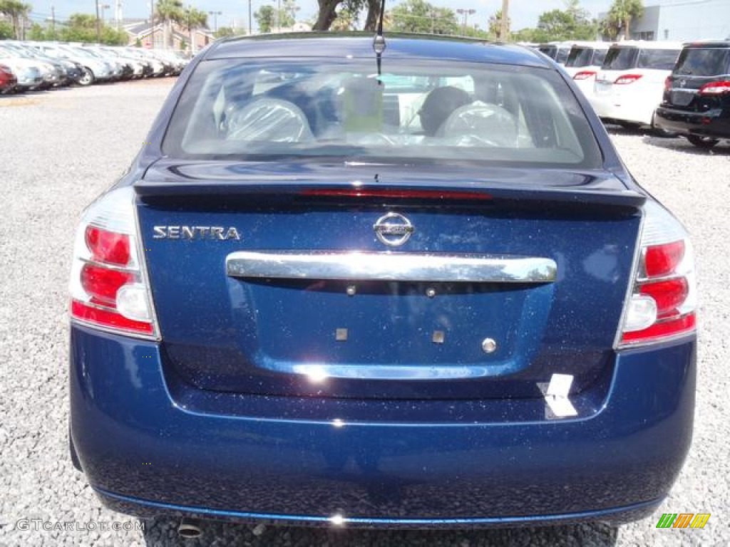 2012 Sentra 2.0 - Blue Onyx / Charcoal photo #4
