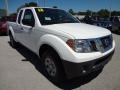 2012 Avalanche White Nissan Frontier S King Cab  photo #10