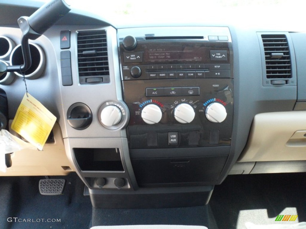 2012 Tundra Texas Edition CrewMax - Super White / Sand Beige photo #26