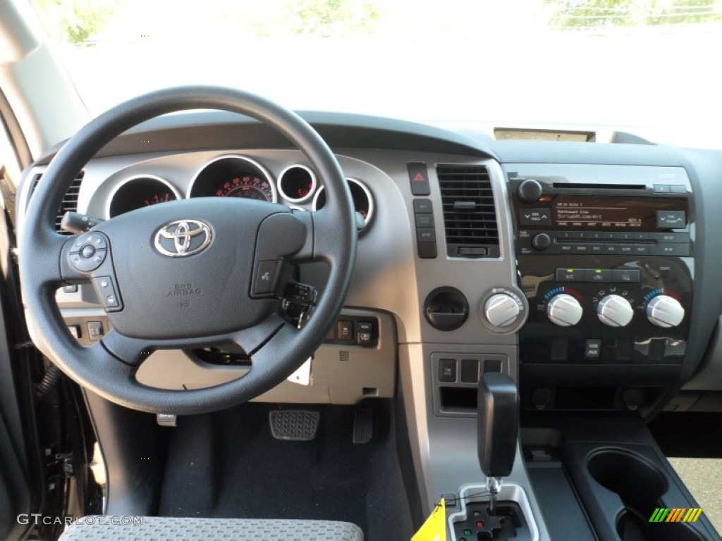 2012 Tundra SR5 Double Cab - Black / Graphite photo #24