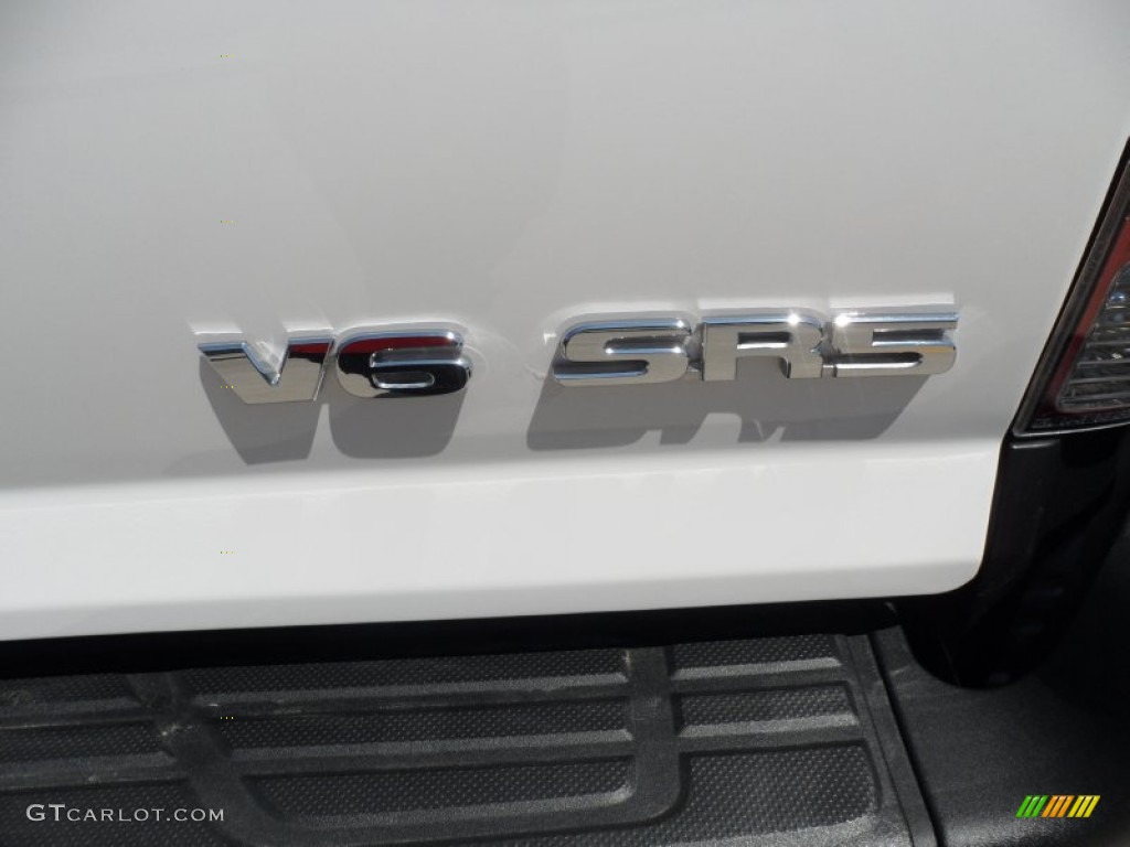 2012 Tacoma V6 SR5 Double Cab 4x4 - Super White / Graphite photo #16