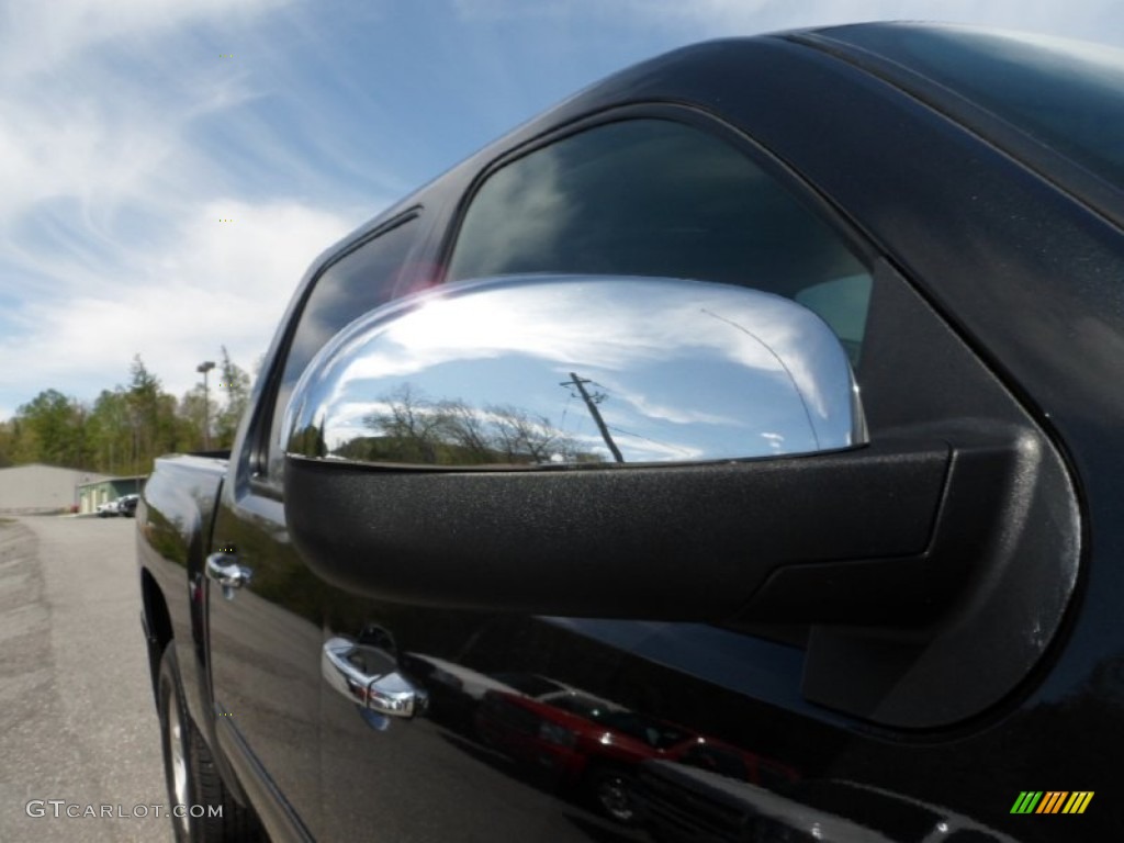 2009 Silverado 1500 LT Crew Cab 4x4 - Black / Ebony photo #10