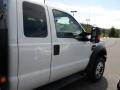 Oxford White - F550 Super Duty XL SuperCab 4x4 Utility Truck Photo No. 12