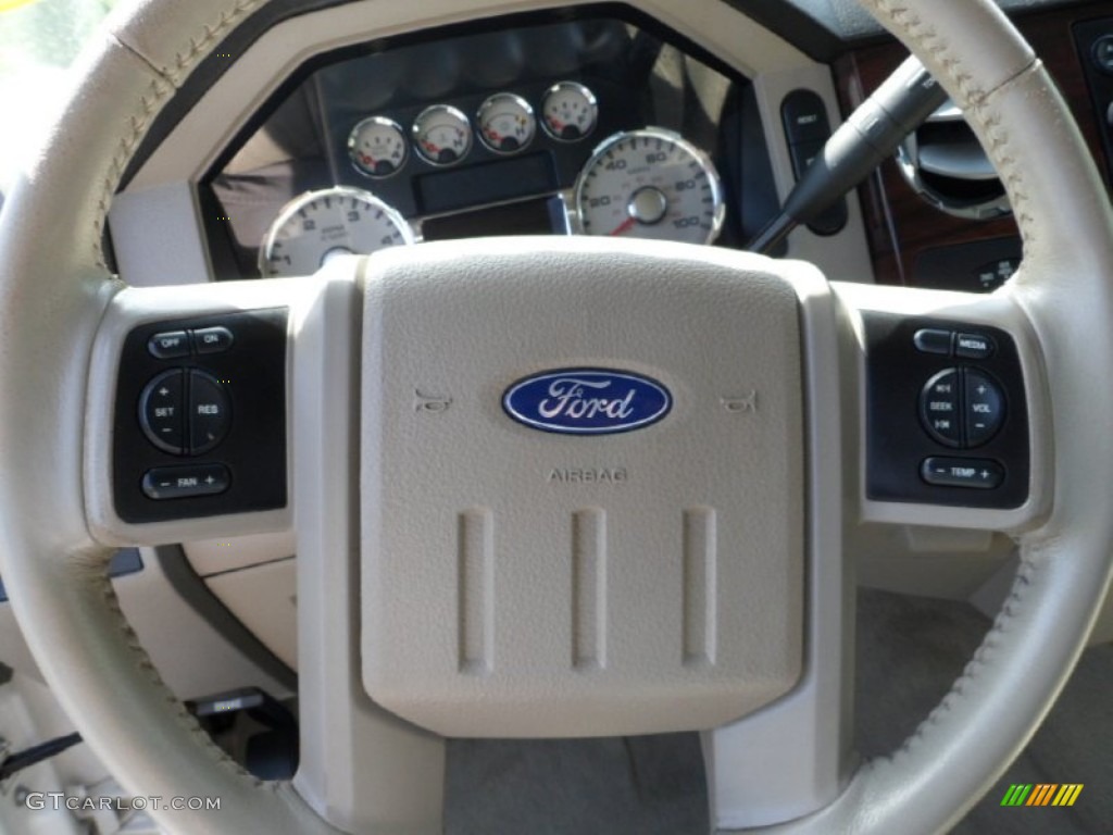 2008 Ford F550 Super Duty XL SuperCab 4x4 Utility Truck Steering Wheel Photos