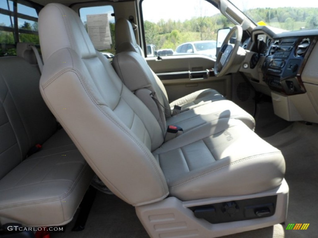 2008 Ford F550 Super Duty XL SuperCab 4x4 Utility Truck Interior Color Photos