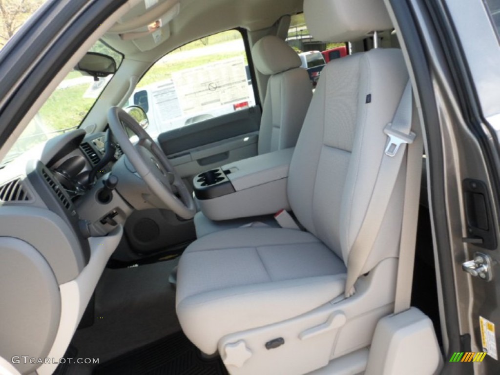 2012 Silverado 1500 LT Extended Cab 4x4 - Graystone Metallic / Light Titanium/Dark Titanium photo #13