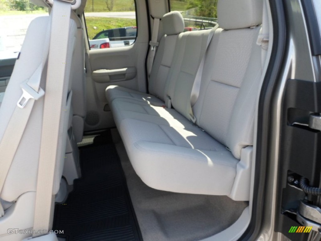 2012 Silverado 1500 LT Extended Cab 4x4 - Graystone Metallic / Light Titanium/Dark Titanium photo #22