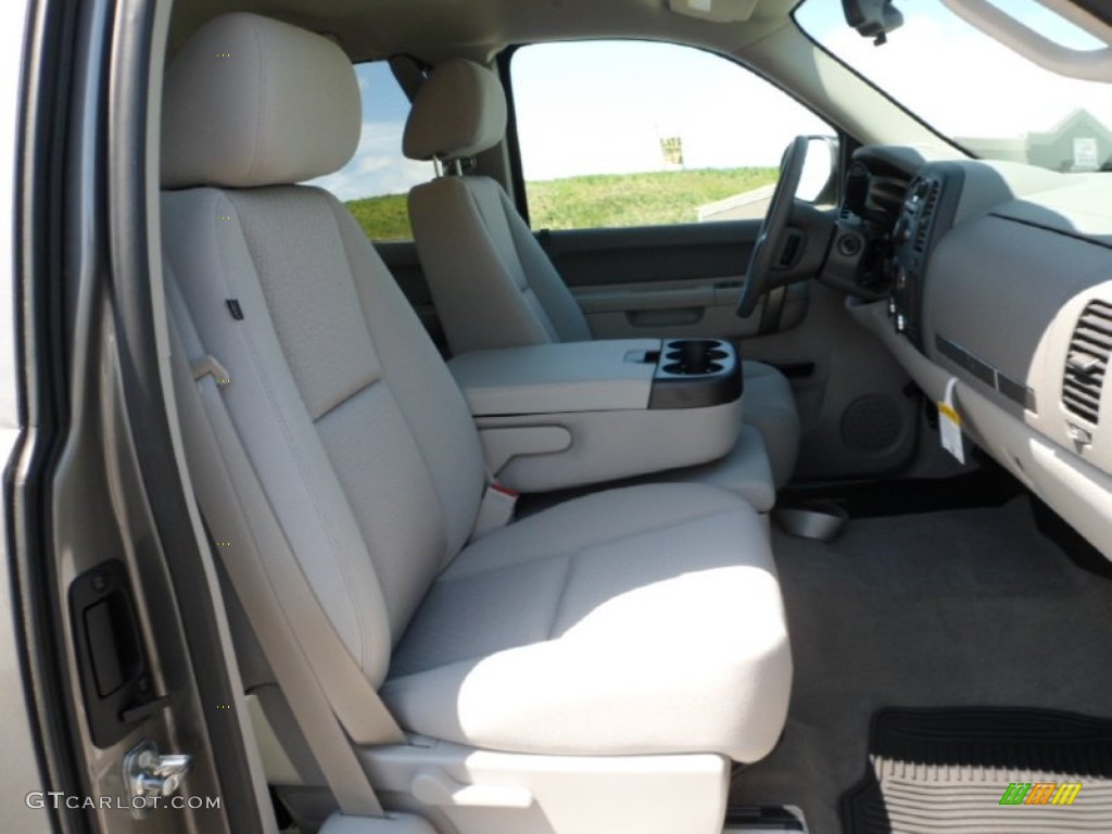 2012 Silverado 1500 LT Extended Cab 4x4 - Graystone Metallic / Light Titanium/Dark Titanium photo #25