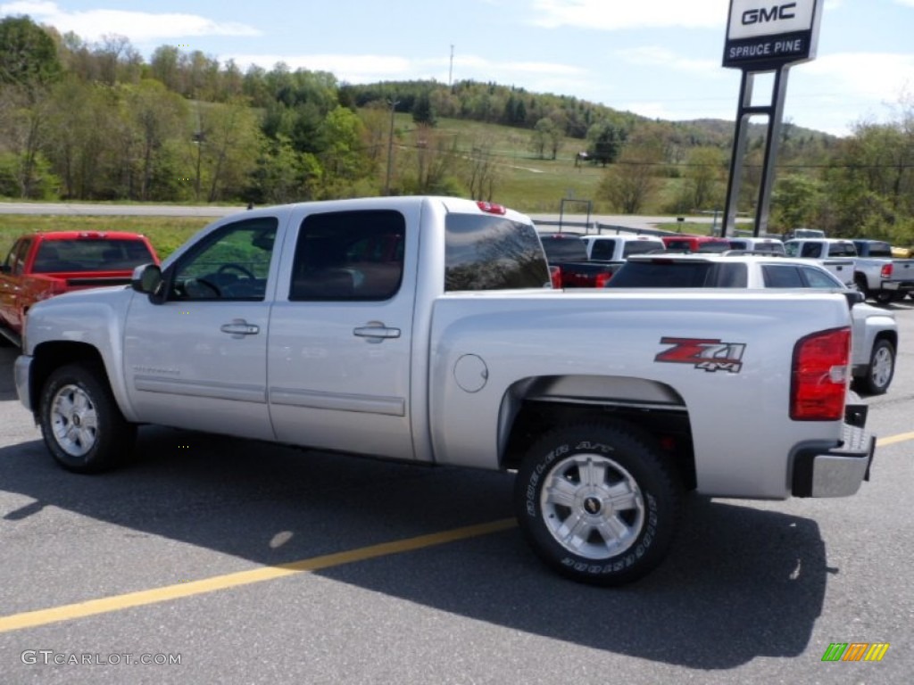 2012 Silverado 1500 LT Crew Cab 4x4 - Silver Ice Metallic / Ebony photo #3