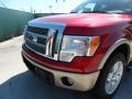 2012 Red Candy Metallic Ford F150 Lariat SuperCrew  photo #10