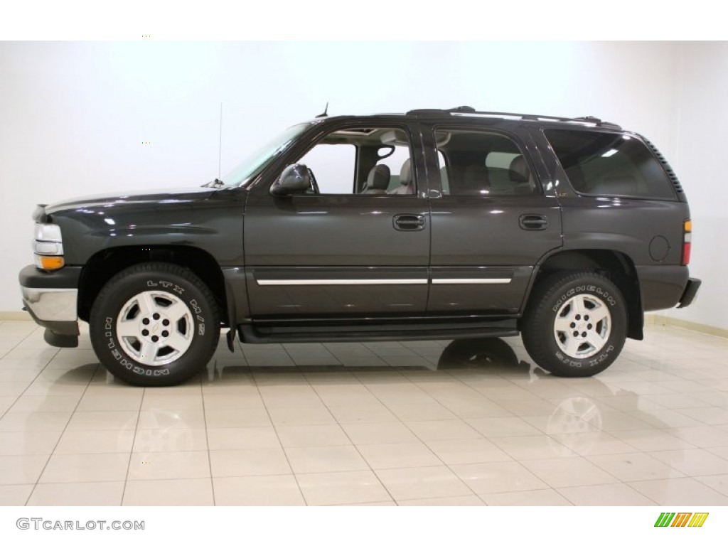 2005 Tahoe LT 4x4 - Dark Gray Metallic / Gray/Dark Charcoal photo #4